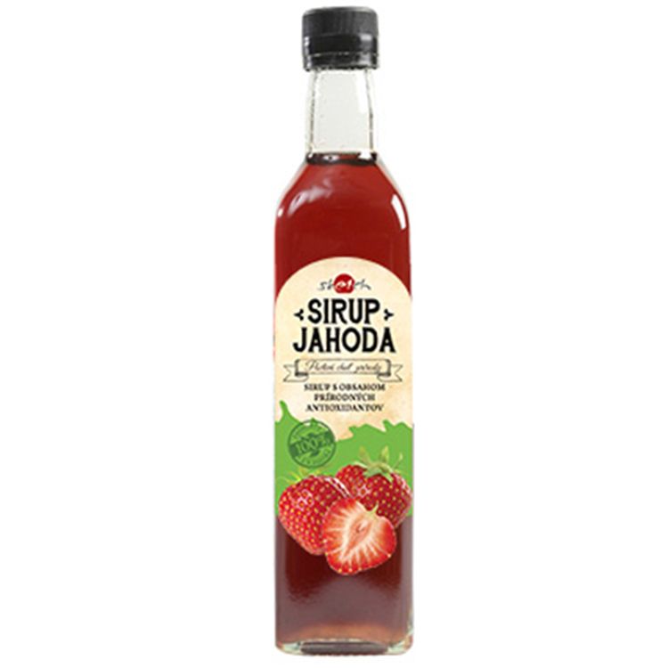 Almo Jahoda sirup min.podiel 50% ovocnej zložky 500 ml