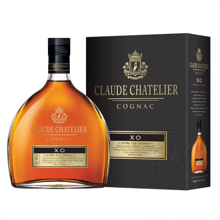 Claude Chatelier Extra XO Decanter 40%, 0,7l GB
