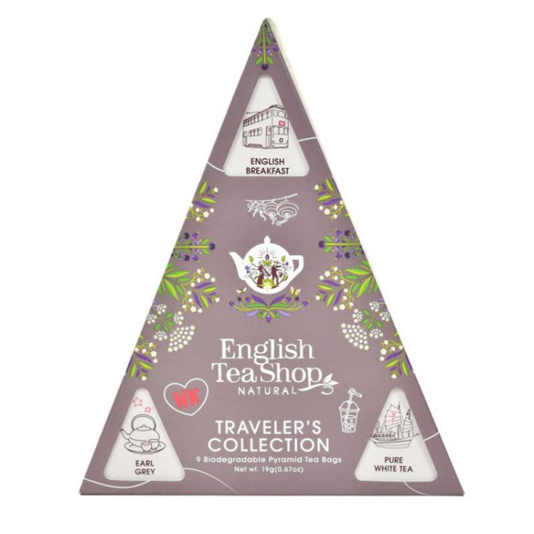 English Tea Shop Hong Kong 9 pyramidek, sypaný čaj Bio 19g
