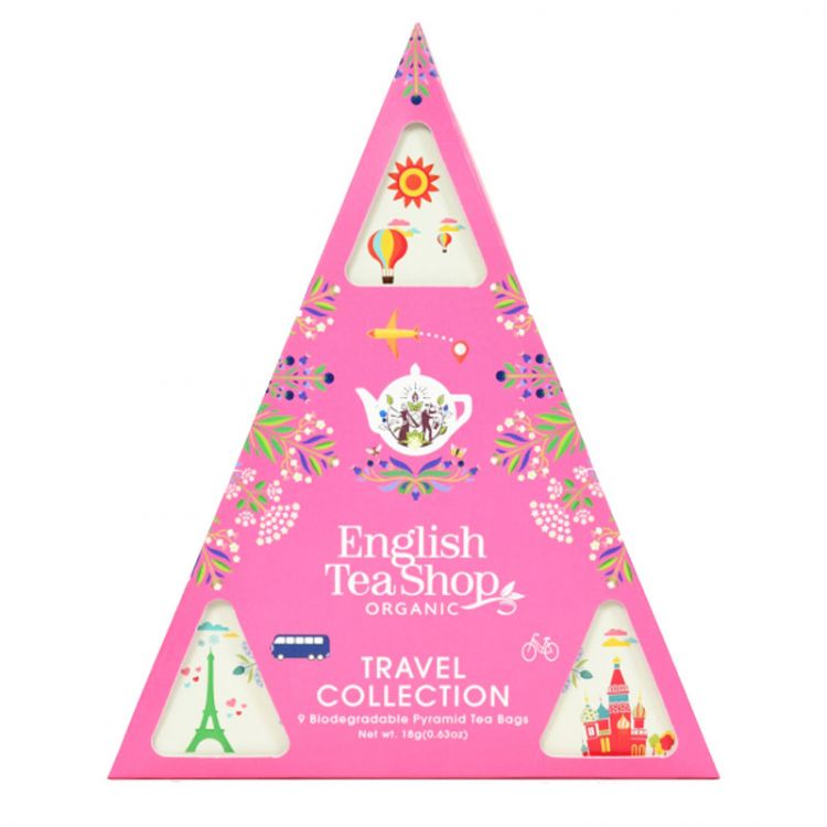 English Tea Shop Shanghai 9 pyramidek, sypaný čaj Bio 19g