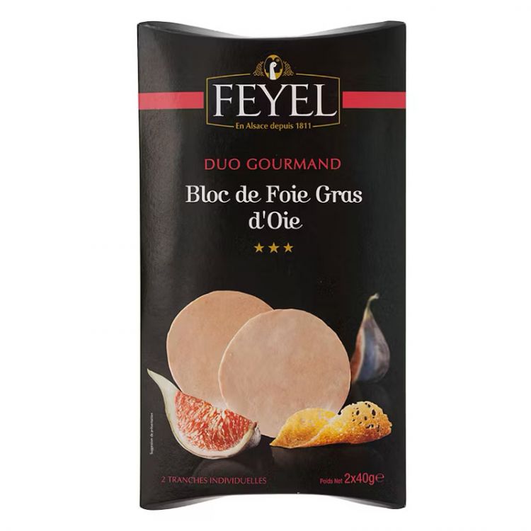 Feyel husacie foie gras (2x40g)80g