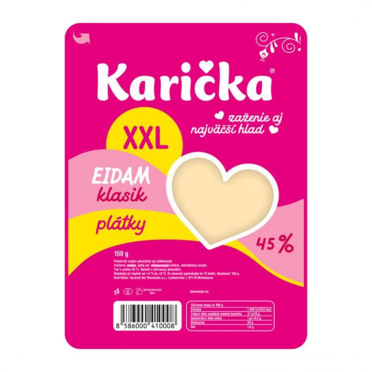 Karička Eidam plátky klasik XXL 150g