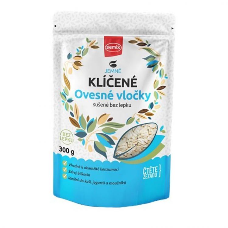 Semix Klíčené ovsené vločky bez lepku 300g