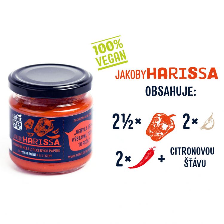 Titbit Jakoby Harissa 180 g