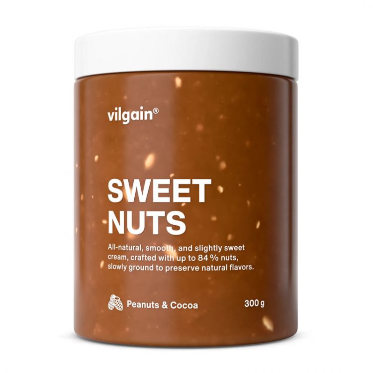 Vilgain Sweet nuts arašidy s kakaom 300g