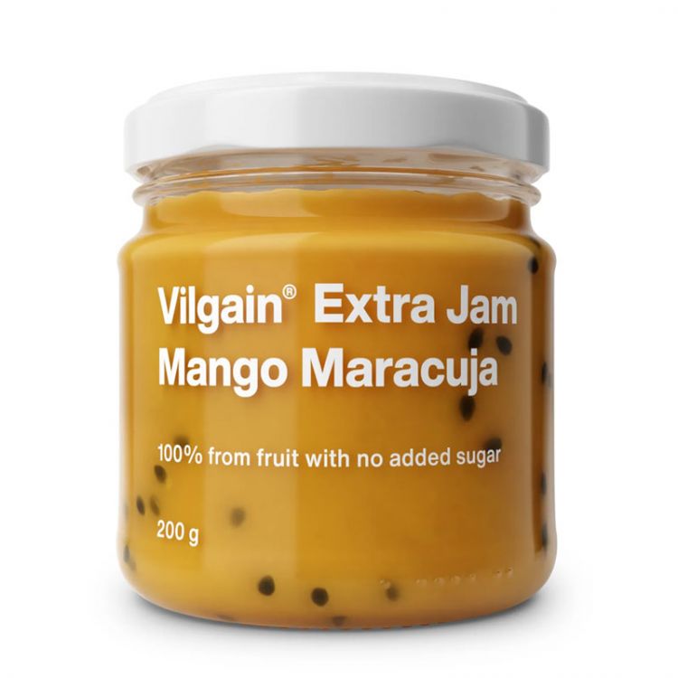 Vilgain Extra džem Mango Maracuja bez pridaného cukru 200g