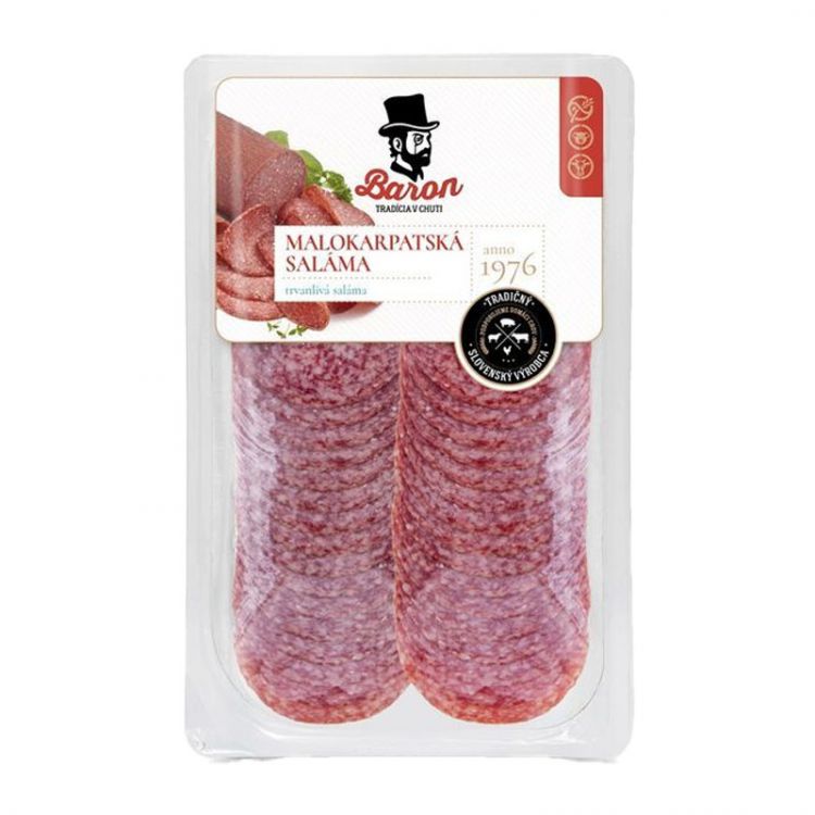 BARON Malokarpatská saláma – nárez 100g