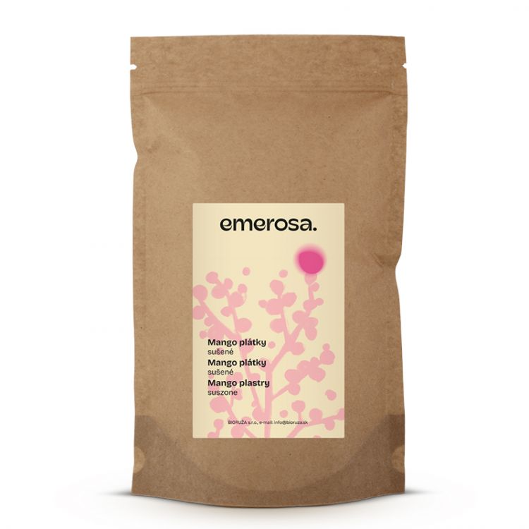 Emerosa Mango plátky sušené  500g