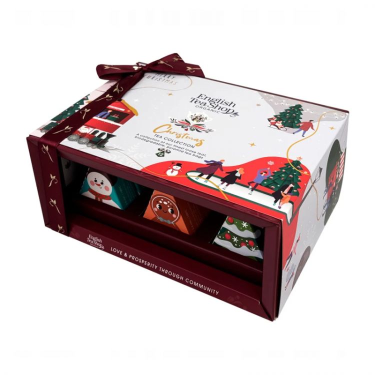 English Tea Shop Bio darčeková kolekcia čajov christmas tea white wonders 24g