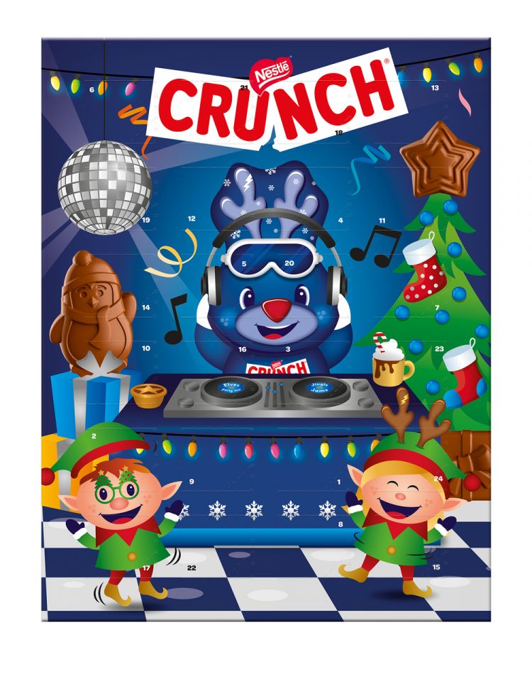 NESTLÉ CRUNCH Adventný kalendár 85 g